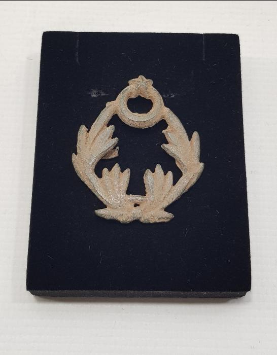 OSMANLI DÖNEMİ SUBAY ŞAPKA KOKARTI 