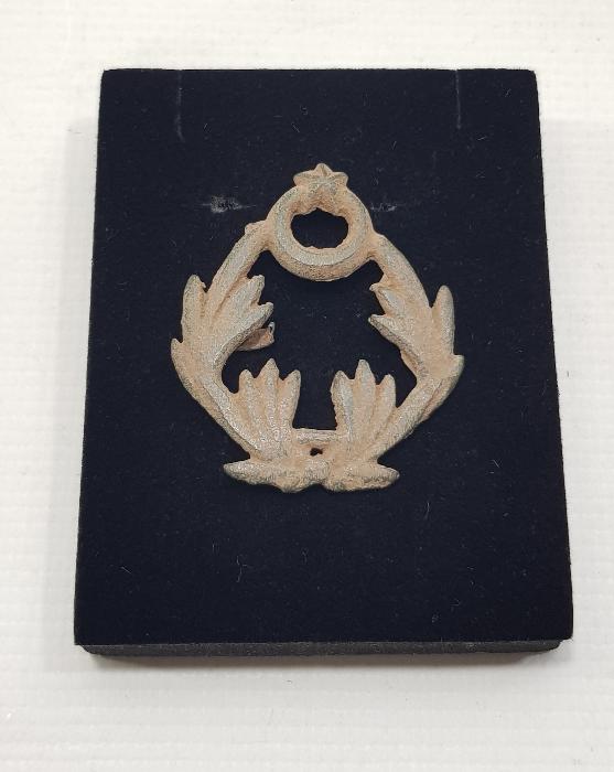 OSMANLI DÖNEMİ SUBAY ŞAPKA KOKARTI 