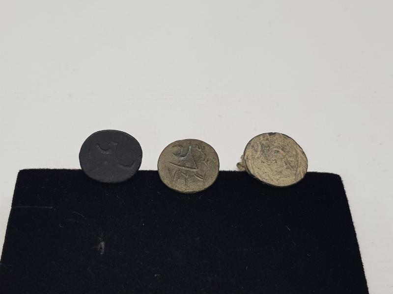 OSMANLI DÖNEMİ ÜÇ ADET ŞAHIS MÜHRÜ 