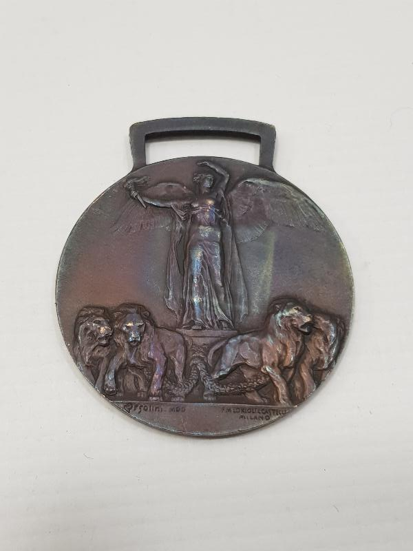 1. DÜNYA SAVAŞI 1914-1918 TARİHLİ İTALYAN MADALYA