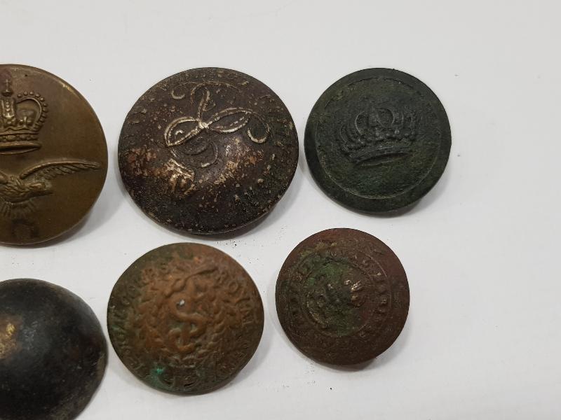 1. DÜNYA SAVAŞI DÖNEMİ 15 ADET ASKERİ DÜĞME