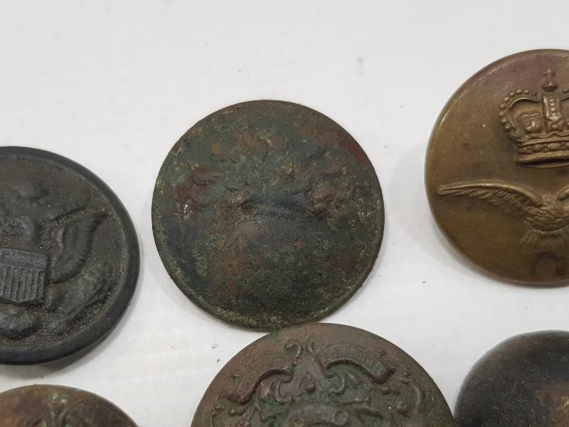 1. DÜNYA SAVAŞI DÖNEMİ 15 ADET ASKERİ DÜĞME