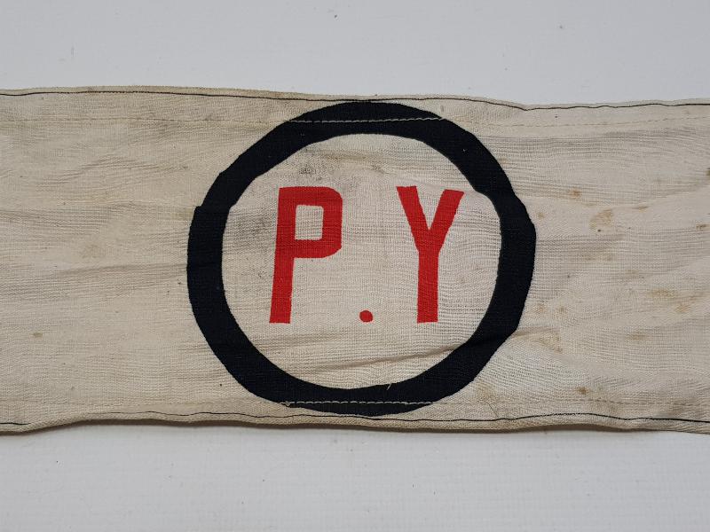 1930'LARDAN P.Y. YAZILI KIZILAY KOL PAZUBENDİ