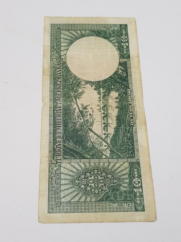 5. EMİSYON 10 LİRA NADİR KAĞIT PARA