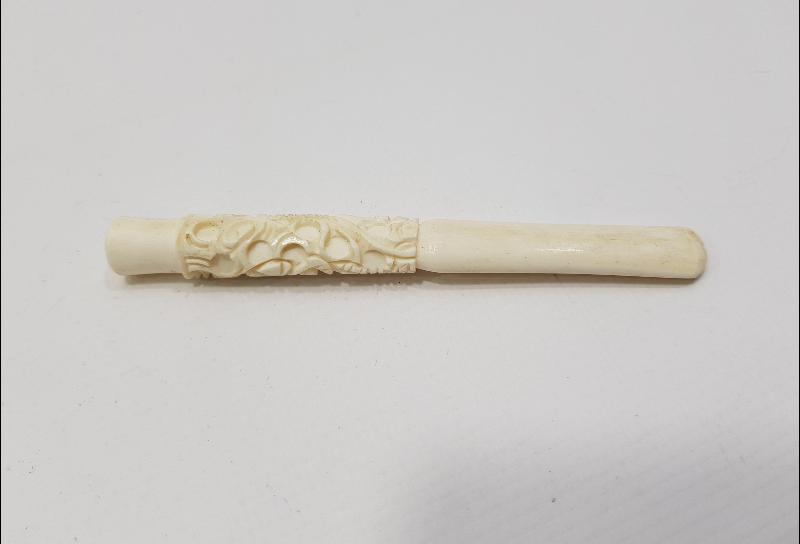 ANTİKA FİL DİŞİ AĞIZLIK 