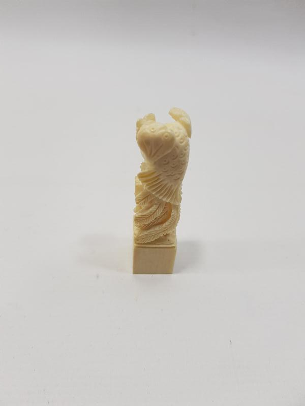 ANTİKA FİL DİŞİ MASA ÜSTÜ OBJESİ 