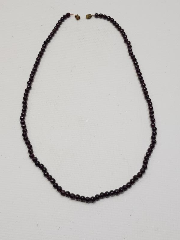 ANTİKA LAL TAŞI (GARNET) KOLYE