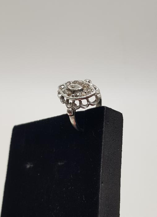 ANTİKA PIRLANTA MEKİK YÜZÜK 