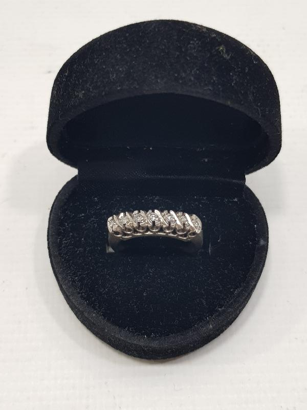 ANTİKA YEDİTAŞ PIRLANTA YÜZÜK 