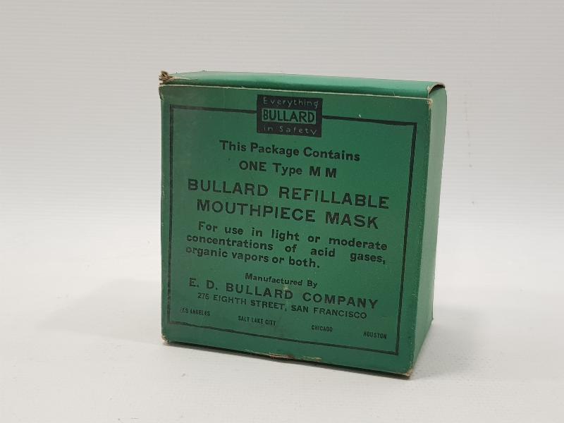 İKİNCİ DÜNYA SAVAŞI DÖNEMİ APARATLI GAZ MASKESİ REFİLİ 