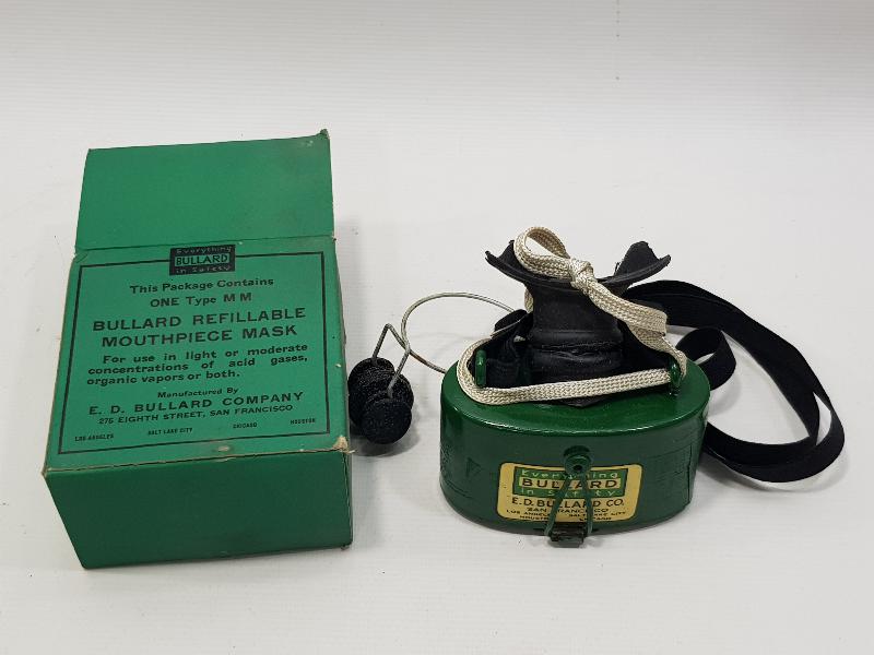 İKİNCİ DÜNYA SAVAŞI DÖNEMİ APARATLI GAZ MASKESİ REFİLİ 