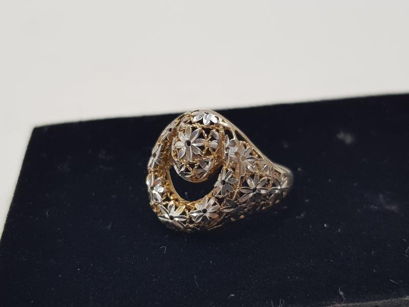 KALEM İŞÇİLİKLİ AY YILDIZLI GÜMÜŞ YÜZÜK