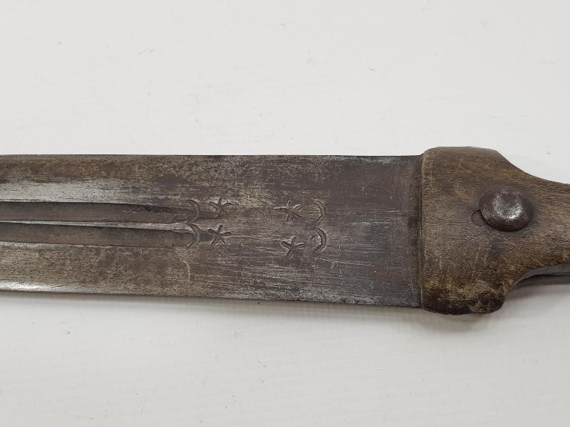 OSMANLI DÖNEMİ AY YILDIZLI AFYON KAMASI