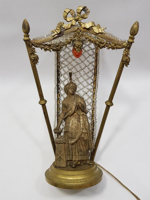 OSMANLI DÖNEMİ CEM SULTAN TEMALI GECE LAMBASI 