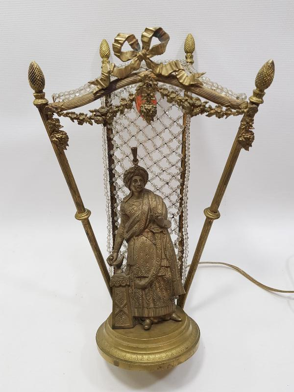 OSMANLI DÖNEMİ CEM SULTAN TEMALI GECE LAMBASI 