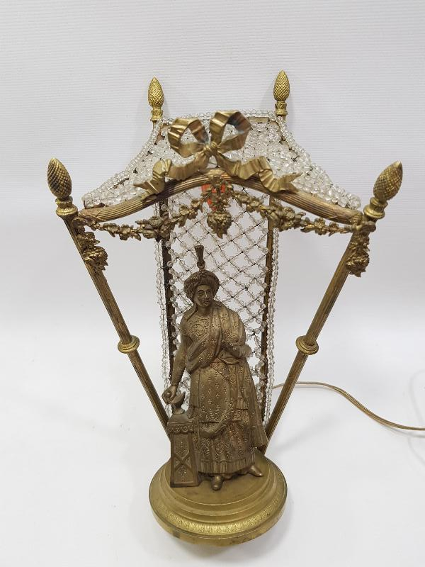 OSMANLI DÖNEMİ CEM SULTAN TEMALI GECE LAMBASI 