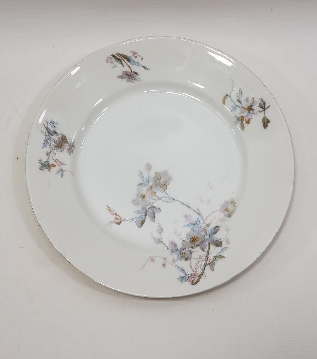 OSMANLI DÖNEMİ CONSTANTINOPLE DAMGALI NADİR PORSELEN TABAK