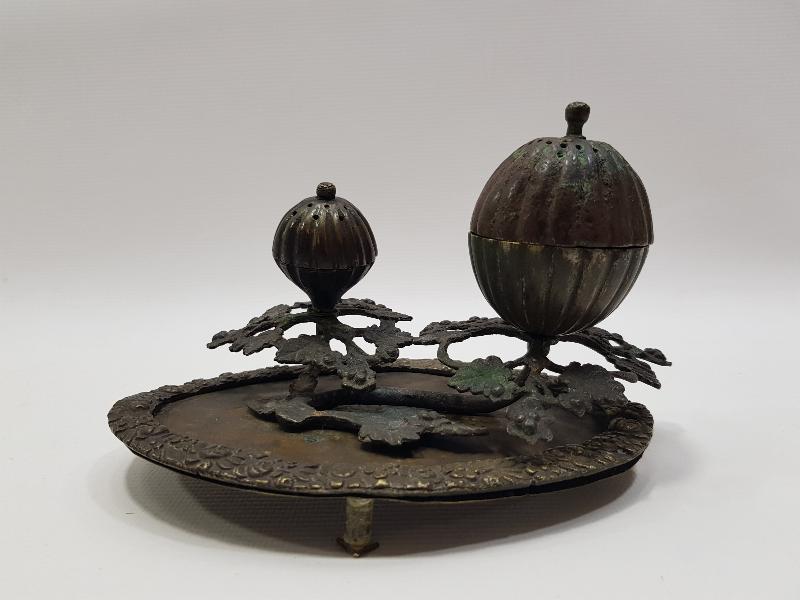 OSMANLI DÖNEMİ NADİR FORMDA BUHURDANLIK