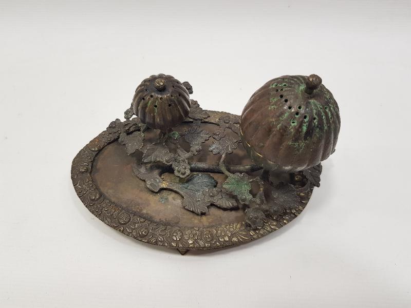 OSMANLI DÖNEMİ NADİR FORMDA BUHURDANLIK