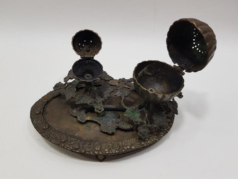 OSMANLI DÖNEMİ NADİR FORMDA BUHURDANLIK