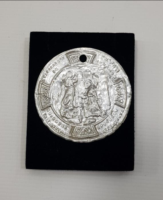 OSMANLI DÖNEMİ RUMCA YAZILI HIRİSTİYAN DİNİ KOLYE UCU