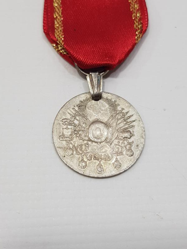 OSMANLI GÜMÜŞ LİYAKAT MADALYASI 