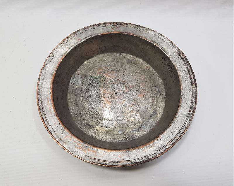 OSMANLI YENİÇERİ AĞASI BAKIR TABAK 