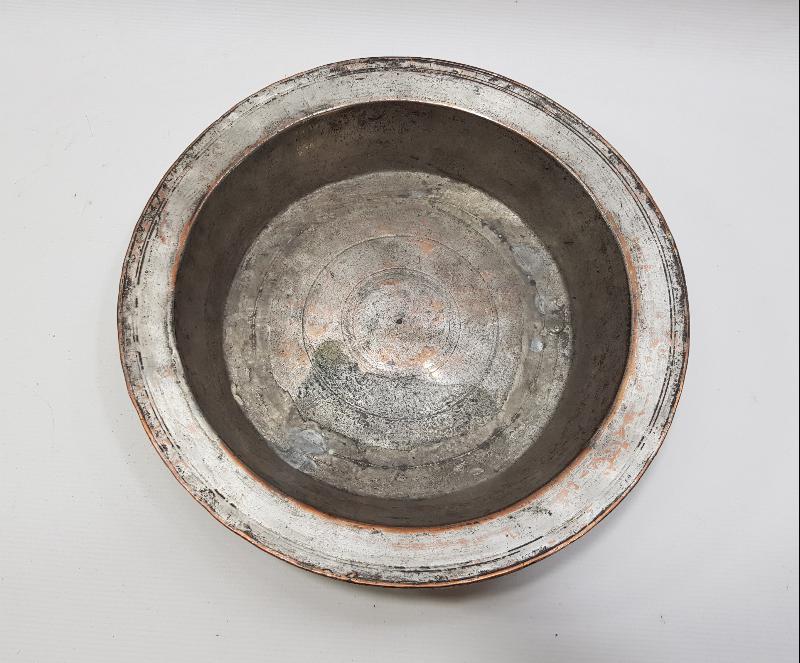 OSMANLI YENİÇERİ AĞASI BAKIR TABAK 