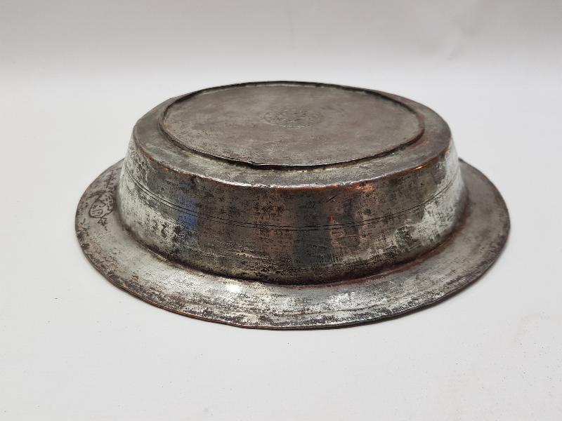 OSMANLI YENİÇERİ AĞASI BAKIR TABAK 