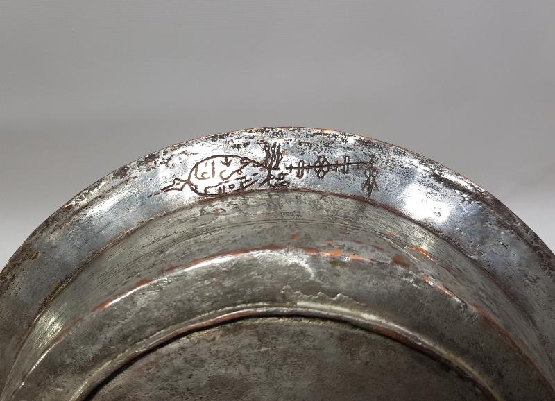 OSMANLI YENİÇERİ AĞASI BAKIR TABAK 