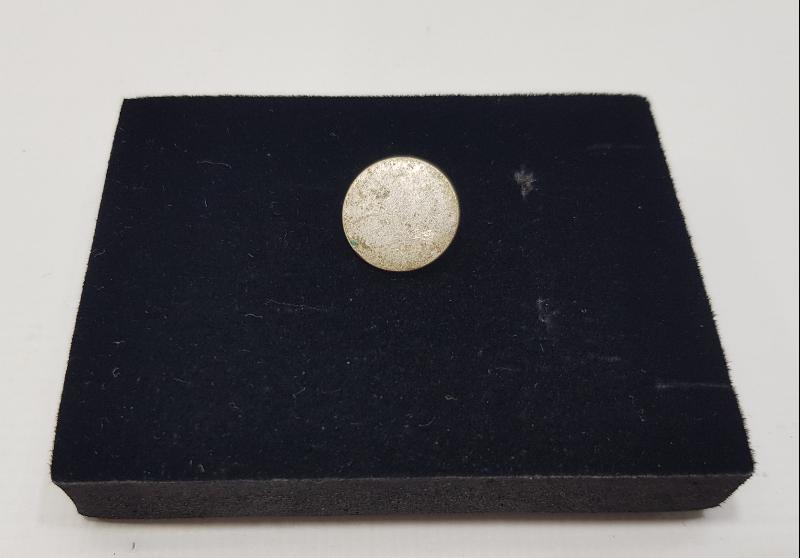 OSMANLICA MAKRİKÖYLÜ DİMİTRİ YAZILI GÜMÜŞ DÜĞME