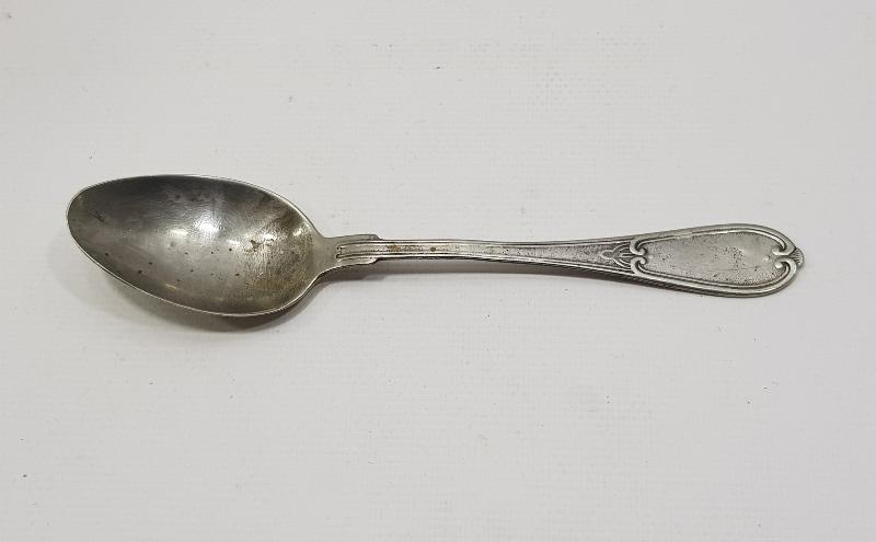 OSMANLICA YADİGARIM YAZILI ALPAKA KAŞIK 