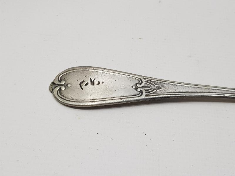 OSMANLICA YADİGARIM YAZILI ALPAKA KAŞIK 