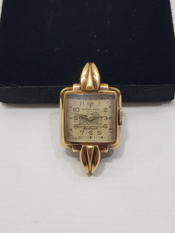 PRINTANIA WATCH ZİRAAT BANKASI ALTIN KAPLAMA KOL SAATİ