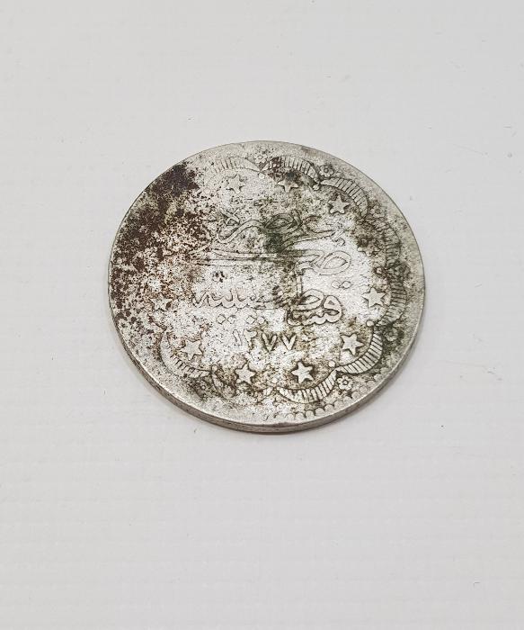 SULTAN ABDÜLAZİZ DÖNEMİ 1277/15 GÜMÜŞ 20 KURUŞ MECİDİYE PARA