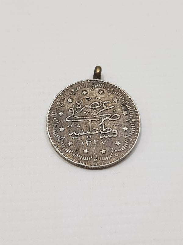 SULTAN MEHMET REŞAD HAN DÖNEMİ GÜMÜŞ 5 KURUŞ MECİDİYE