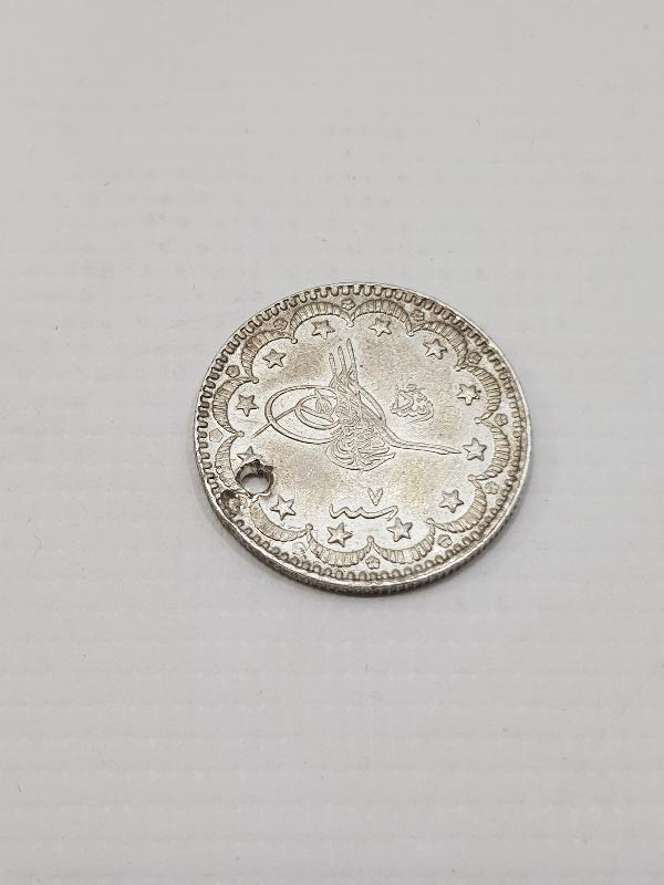 SULTAN MEHMET REŞAD HAN DÖNEMİ GÜMÜŞ 5 KURUŞ MECİDİYE