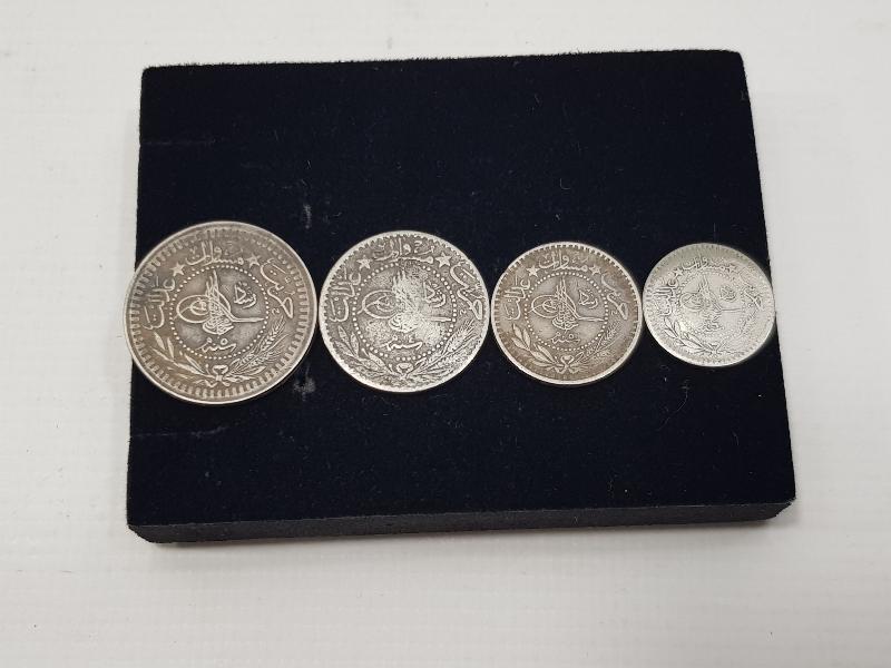 SULTAN MEHMET REŞAT HAN DÖNEMİ 5-10-20-40 PARA SETİ
