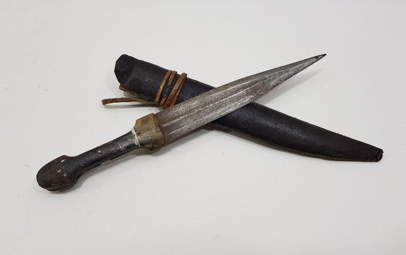 ÜZERİ OSMANLICA YAZILI AFYON İŞİ KAMA