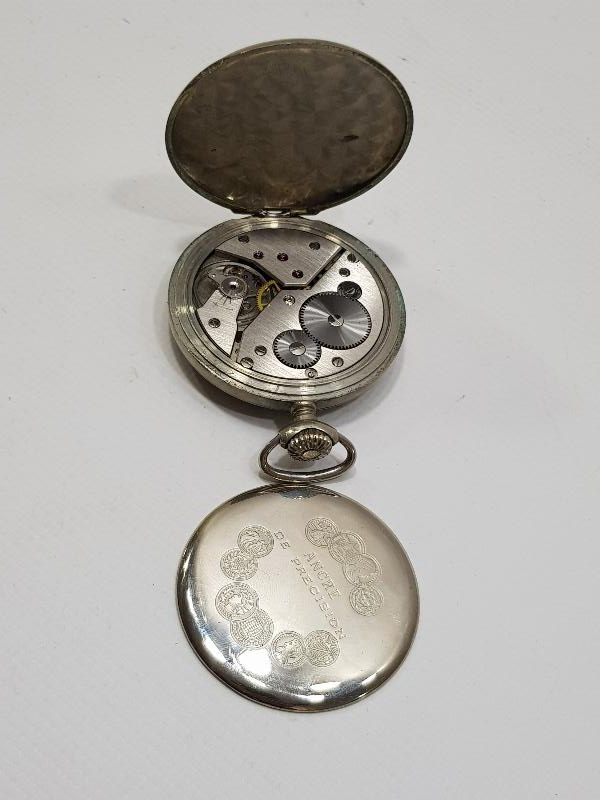 VIALUX TCDDY TRENLİ ANTİKA CEP SAATİ