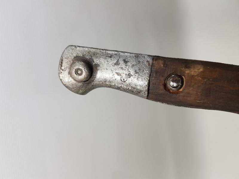 1.DÜNYA SAVAŞI OSMANLICA YAZILI AY YILDIZLI TUĞRALI OSMANLI SÜNGÜ