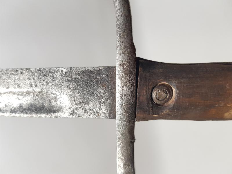 1.DÜNYA SAVAŞI OSMANLICA YAZILI AY YILDIZLI TUĞRALI OSMANLI SÜNGÜ