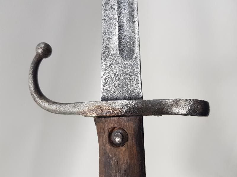 1.DÜNYA SAVAŞI OSMANLICA YAZILI AY YILDIZLI TUĞRALI OSMANLI SÜNGÜ