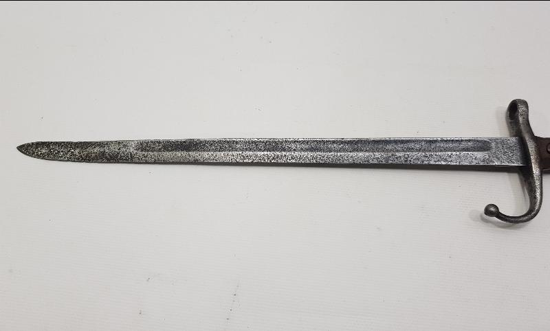 1.DÜNYA SAVAŞI OSMANLICA YAZILI AY YILDIZLI TUĞRALI OSMANLI SÜNGÜ