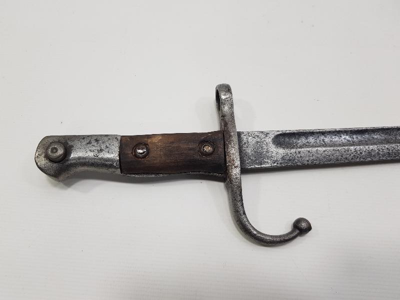 1.DÜNYA SAVAŞI OSMANLICA YAZILI AY YILDIZLI TUĞRALI OSMANLI SÜNGÜ