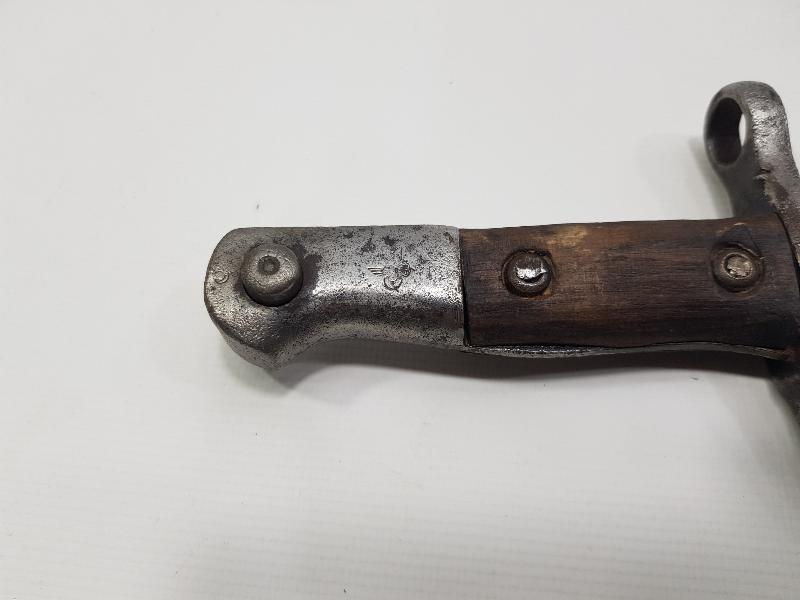 1.DÜNYA SAVAŞI OSMANLICA YAZILI AY YILDIZLI TUĞRALI OSMANLI SÜNGÜ