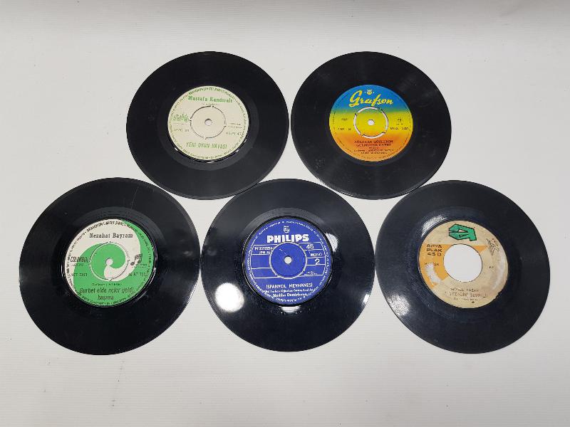 5 ADET 45'LİK PLAK 