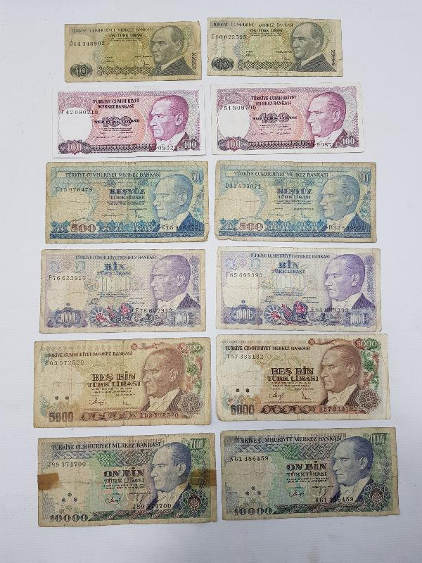 7. EMİSYON 1 DÜZİNE KAĞIT PARA