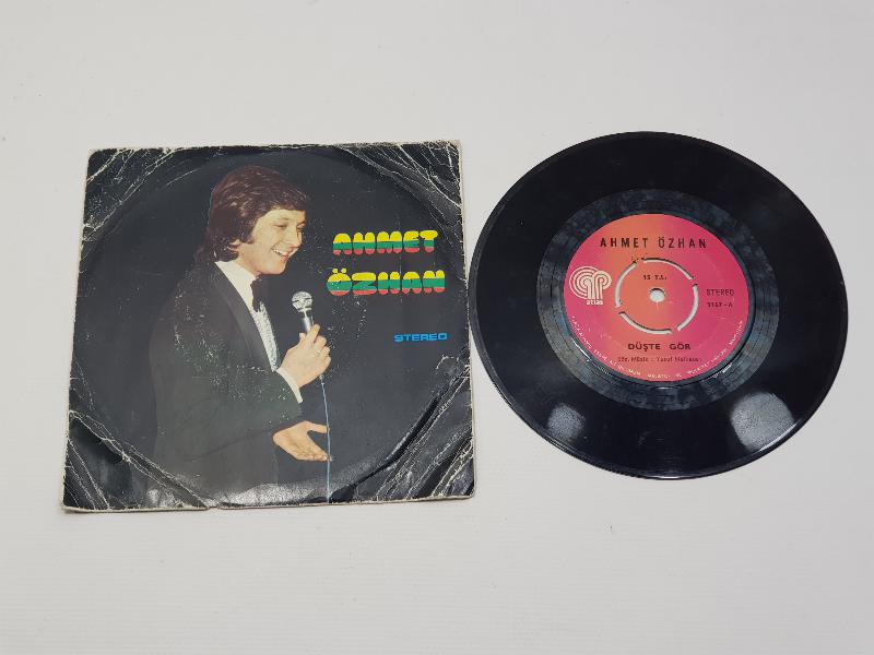 AHMET ÖZHAN 45'LİK PLAK 