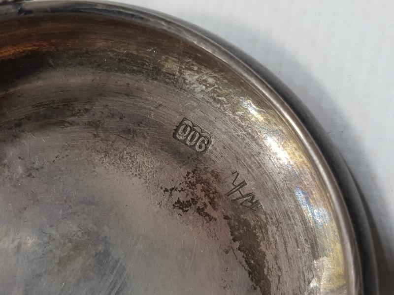 GÜL APLİKELİ GÜMÜŞ İKRAMLIK